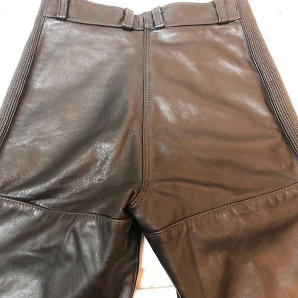 Racing biker woman leather pants - Picture 5 of 6
